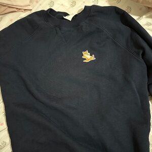 Maison Kitsuné Navy Sweatshirt